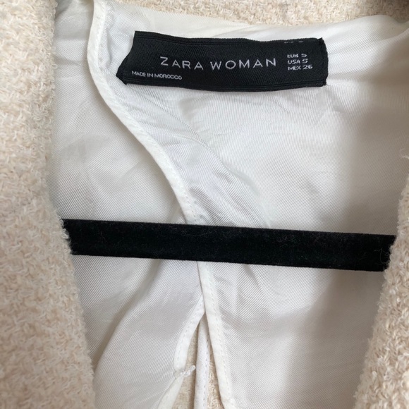 Zara Cream Coat - Picture 7 of 9